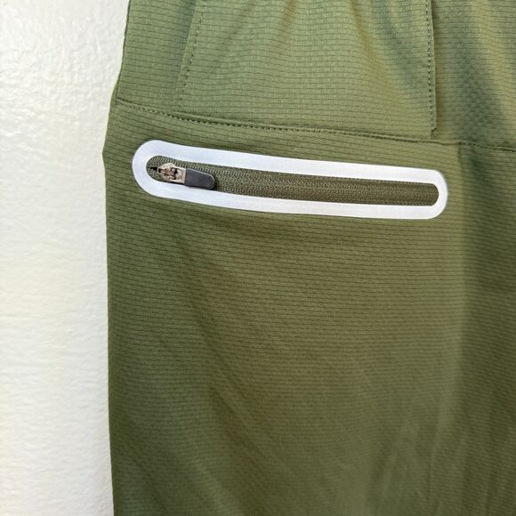 YoungLA 2-in-1 Shorts with Leggings Gym Running Training Pants Olive Black Small - Picture 7 of 7